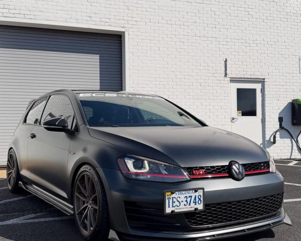 Full Body in @xpel stealth PPF in this MK7 GTI.…...#xpel #matteppf #ppf #gtimk7 #volkswagen