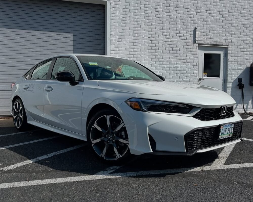 Honda Civic Sport 2025 get a partial front protection with @xpel Ultimate Plus and @cilajet Prot