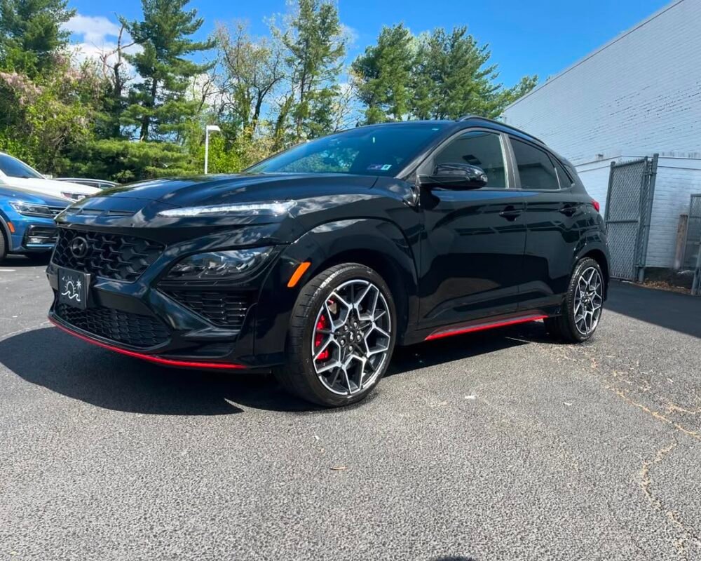 Hyundai Kona NCERAMIC COATING💦#detailing #simoniz #hyundai #carcare #detailcare #ceramiccoating